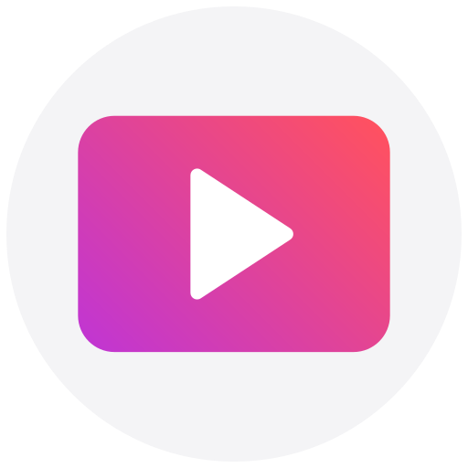 Logo, media play, social, social media, youtube icon